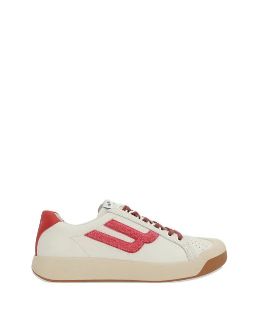 Bally Pink Lace-Up Fastening Sneakers