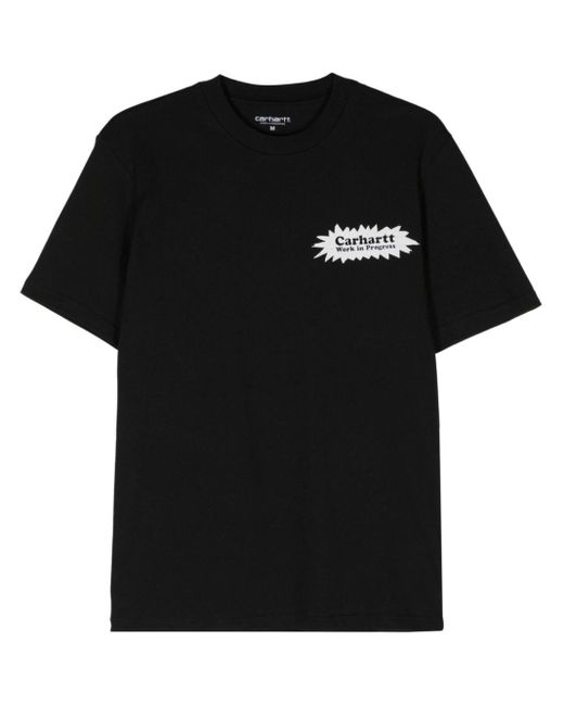 Carhartt T-shirt Met Logoprint in het Black voor heren