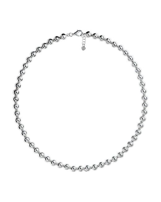 Elle Macpherson White Halskette Mit Perlen
