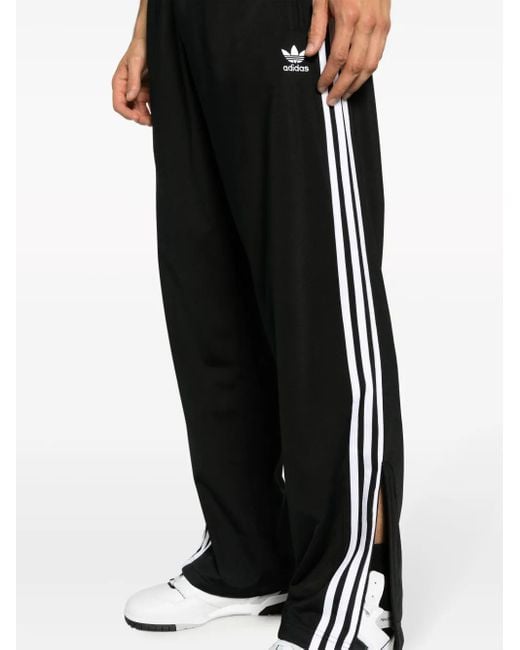 Adidas Black Adicolor Classics Firebird Track Pants for men