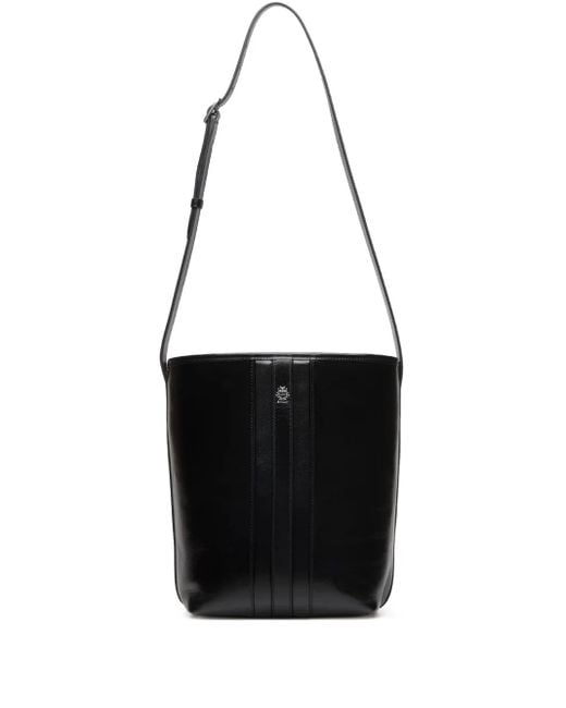 Bally Black Signature Bucket Bag