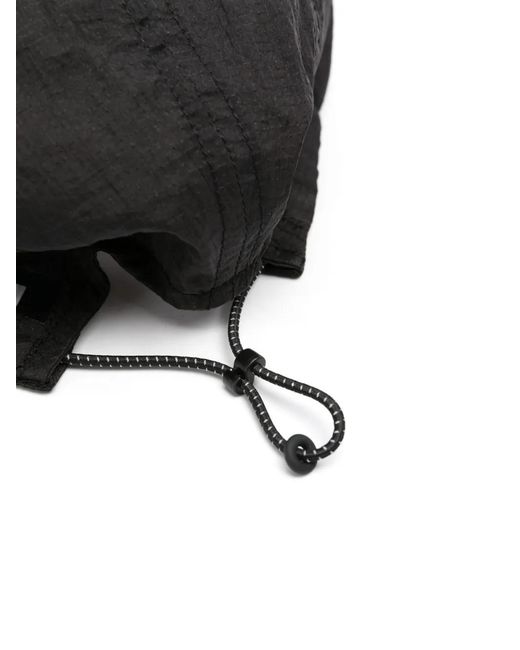 Satisfy Black Logo-Print Adjustable Cap