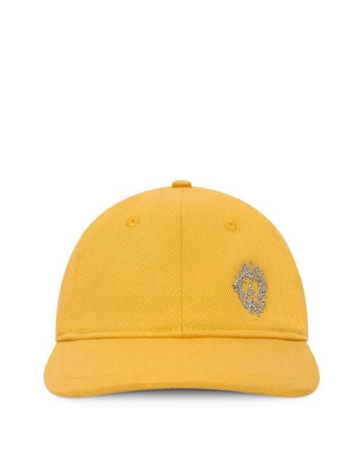 DENIM TEARS Yellow University Adjustable Strap Cap Hat for men