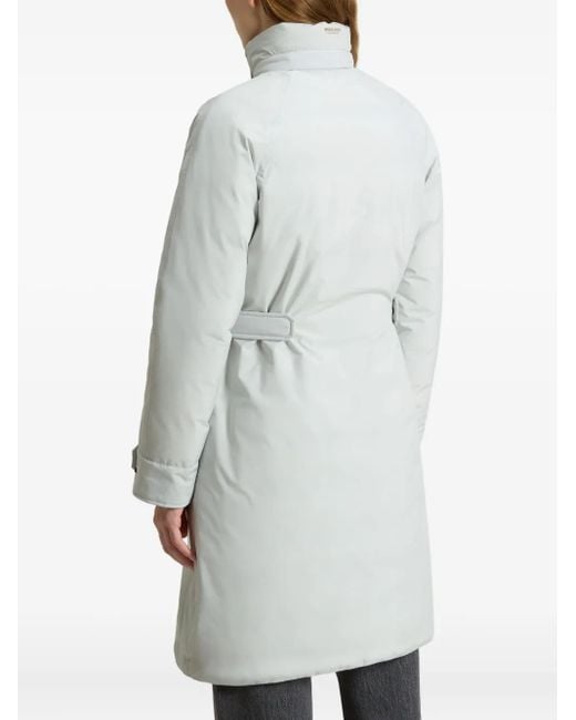 Woolrich White "Cloud" Coat