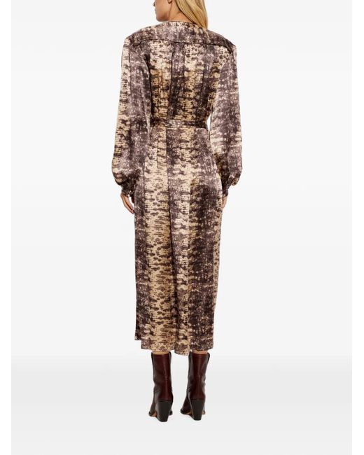 Isabel Marant White Luada Silk Dress