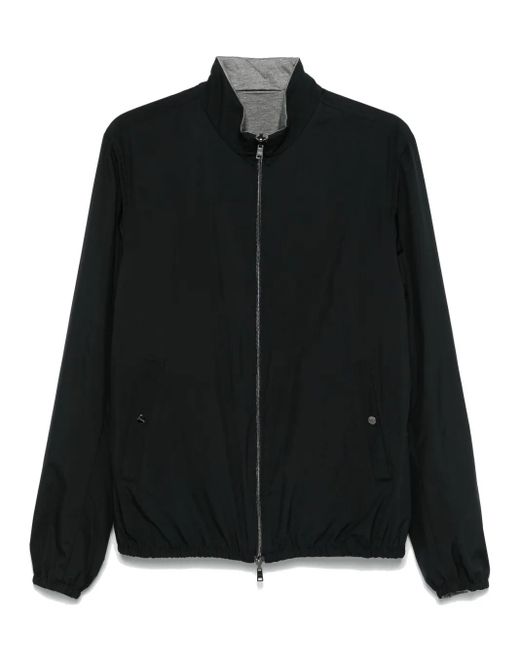 メンズ Herno リバーシブル ジャケット Black