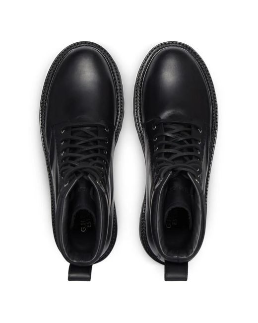 G.H.BASS Black Benson Combat Boots for men
