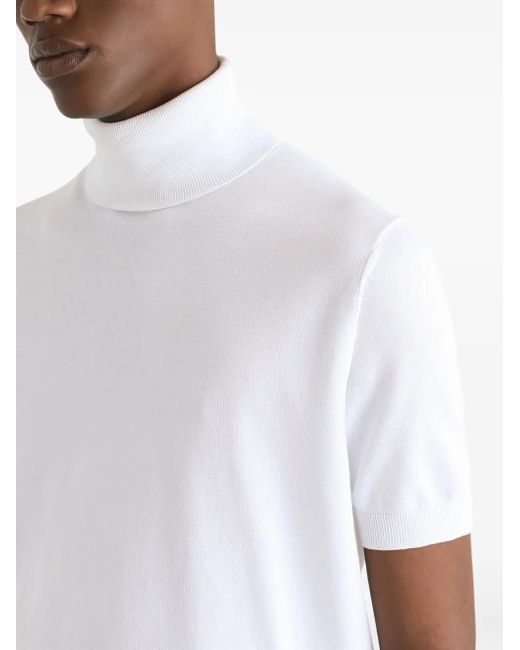 Dolce & Gabbana White Sweaters for men