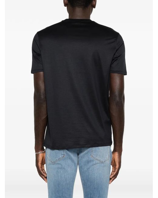 Emporio Armani Black Logo T-Shirt for men