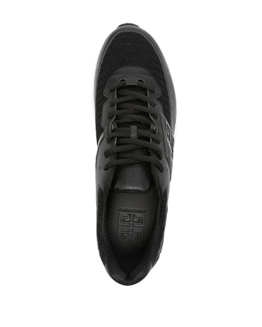 Givenchy Black Nfnty-52 Eco Leather Sneakers for men