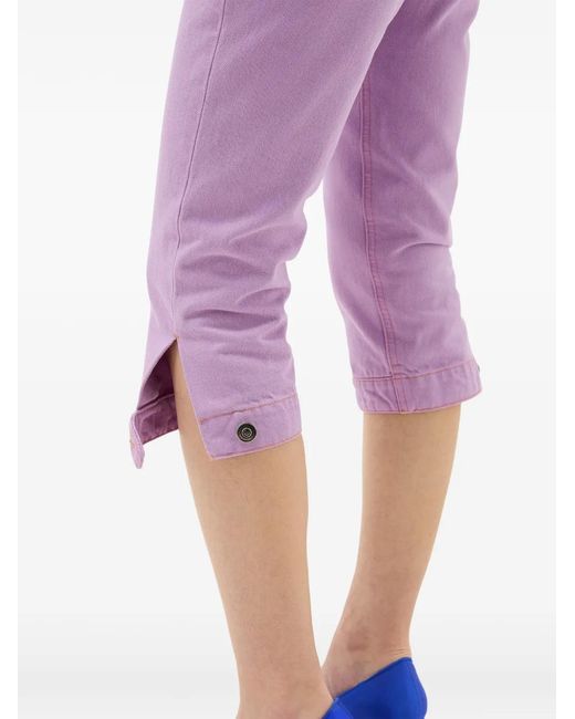 Vaqueros Capri Versace de color Purple