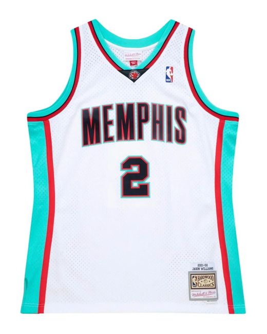 Mitchell & Ness Blue Jason Williams Nba Vancouver Grizzlies 2001 Swingman Vest for men