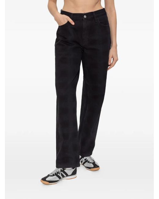 Carhartt Black Logo-Patch Jeans