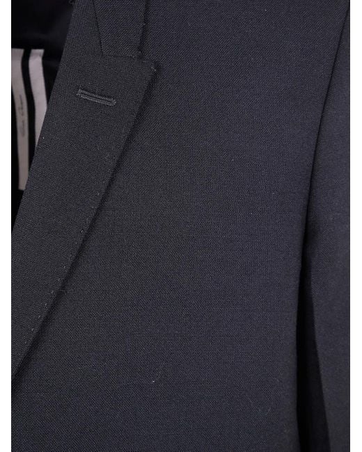 Rick Owens Blue Single-Breasted Jacket for men