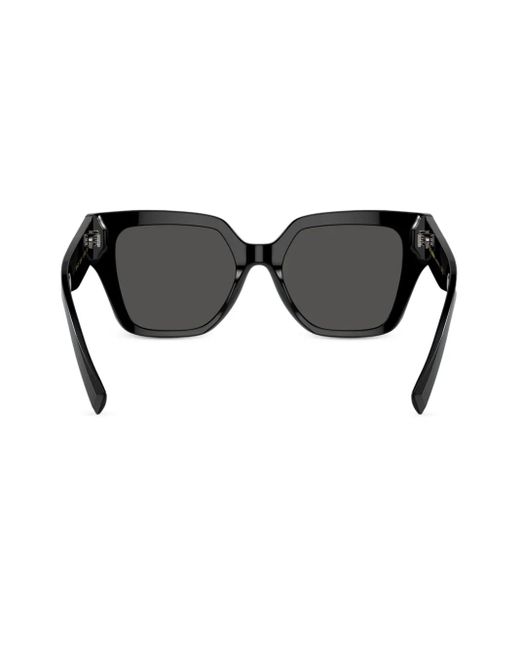 Dolce & Gabbana Black Transparent Square-Frame Sunglasses