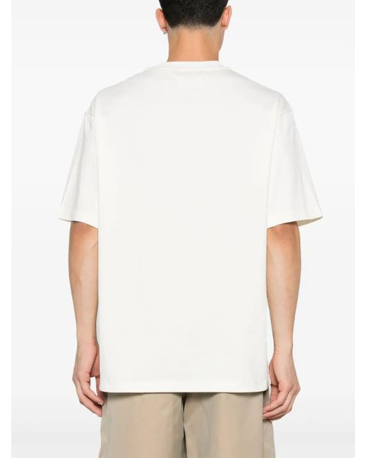 Feng Chen Wang T-Shirt Mit Grafischem Print in White für Herren