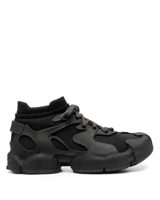 CAMPERLAB Black Tossu Sneakers Mit Dicker Sohle