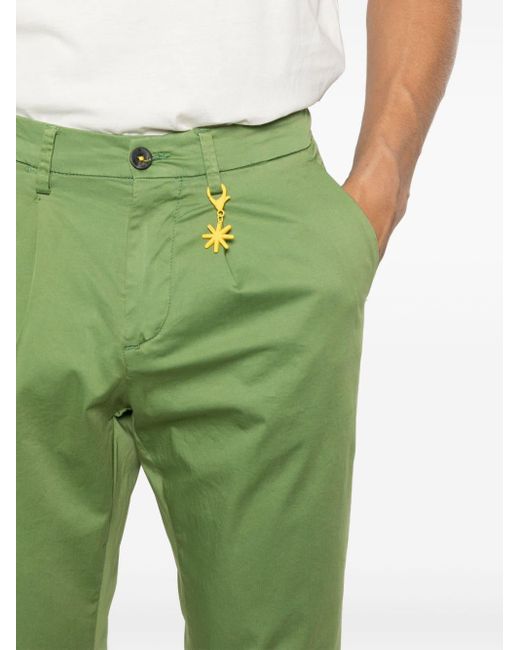 Pantaloni dritti di Manuel Ritz in Green da Uomo