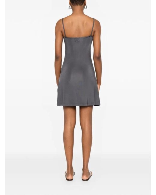 DIESEL Gray Robe À Taille Ceinturée