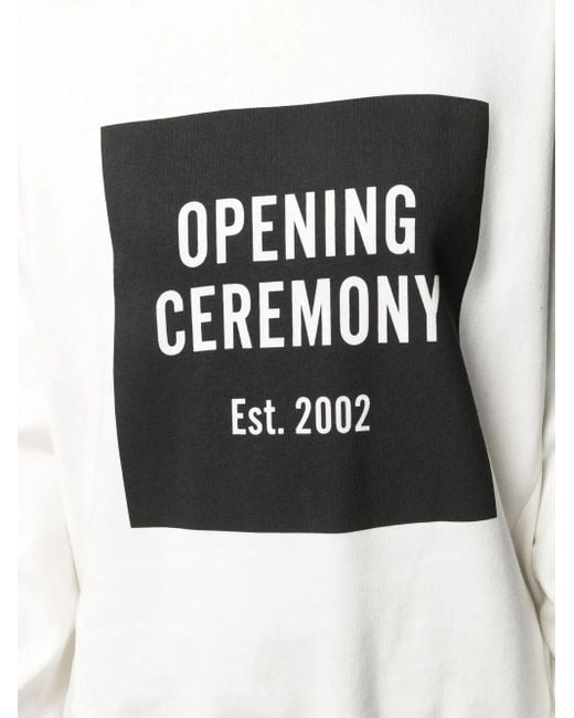 Opening Ceremony Black Box-Logo Sweatshirt