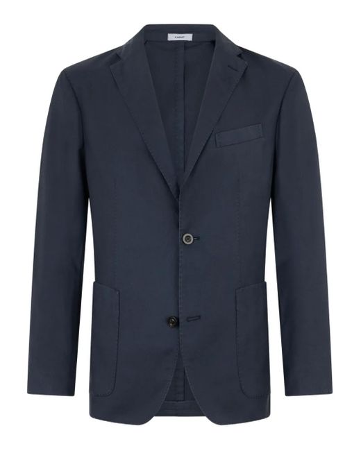 Boglioli Blazer Met Enkele Rij Knopen in het Blue voor heren