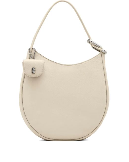 Marc Jacobs Natural The Leather Crescent Large Dual Schultertasche