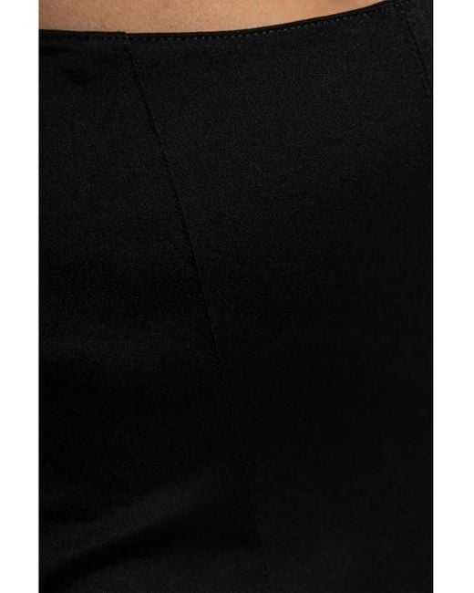 Lanvin Flared Midi-Rok in het Black