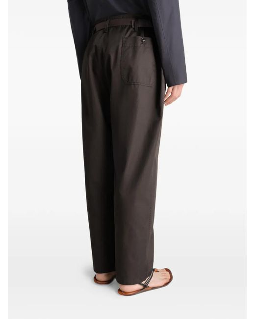 Lemaire Gray Pocket Tapered Trousers for men