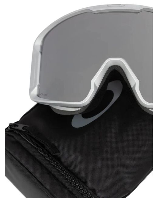 Oakley Gray Line Miner M Graphic-Strap Ski Goggles