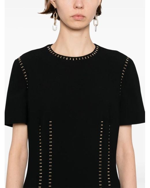 Elie Saab スタッズ ドレス Black