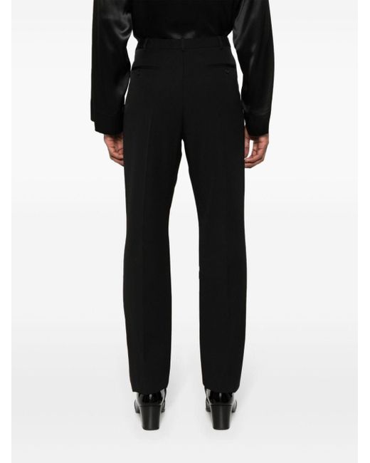 Pantalon à coupe droite Saint Laurent pour homme en coloris Black