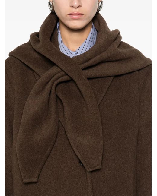 THE GARMENT Brown Single-Breasted Coat