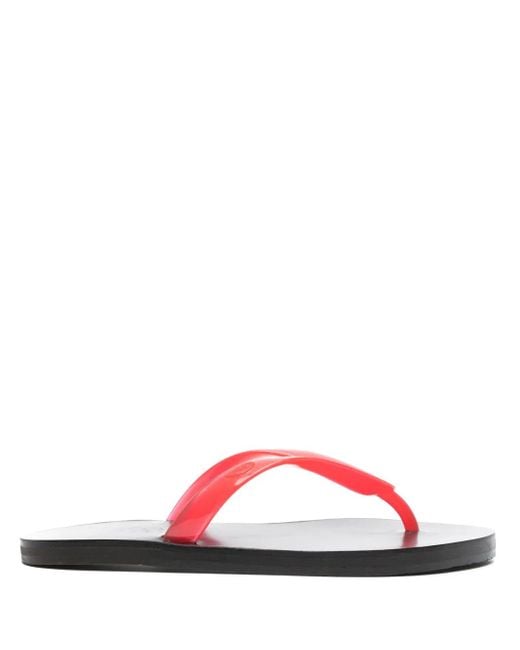 Ancient Greek Sandals Pink Saionara Jelly Flip Flops