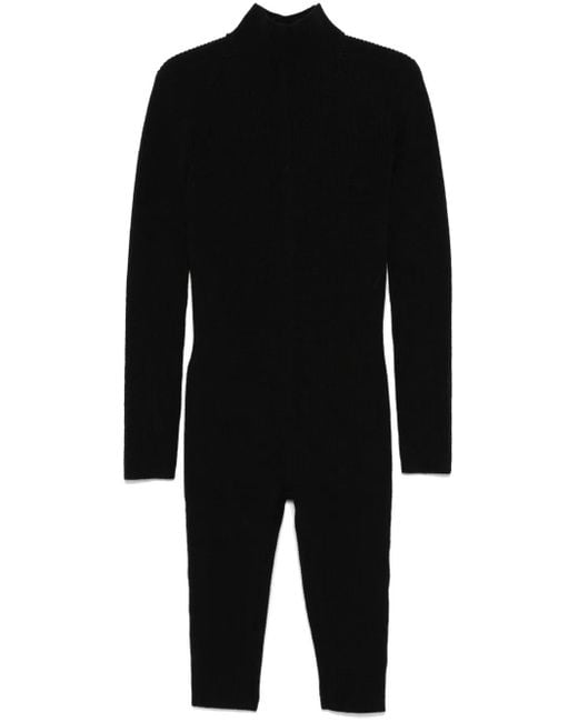 Rick Owens Black Headon Playsuit
