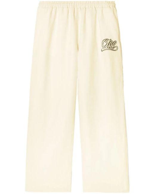 Off-White c/o Virgil Abloh Natural Linen Souvenir Pants for men