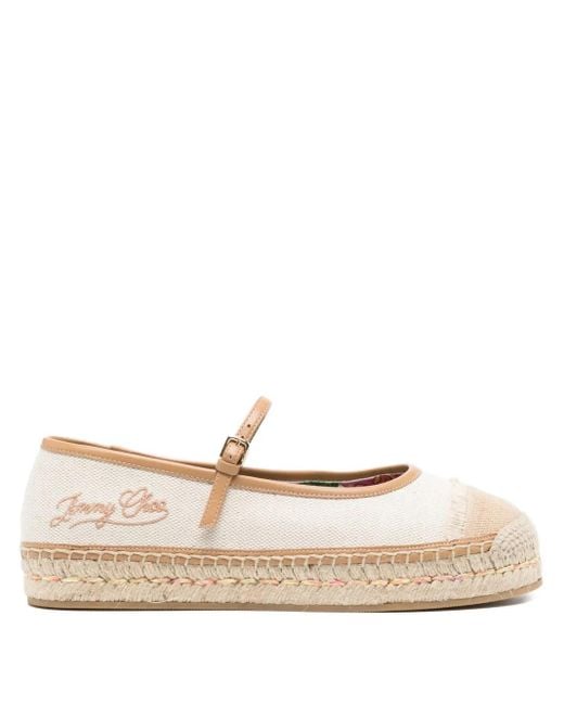 Alpargatas Aciel Jimmy Choo de color Natural