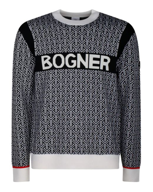 Bogner Gray Levi Sweater for men