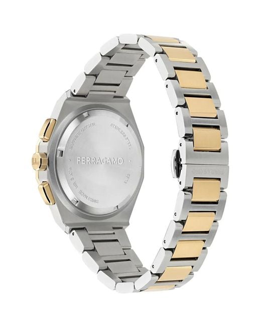 Ferragamo Blue Edge Chrono 42Mm Watch for men