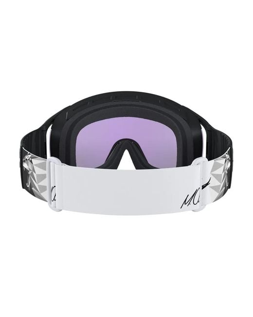 Poc Blue Geometric-Print Ski Goggles for men