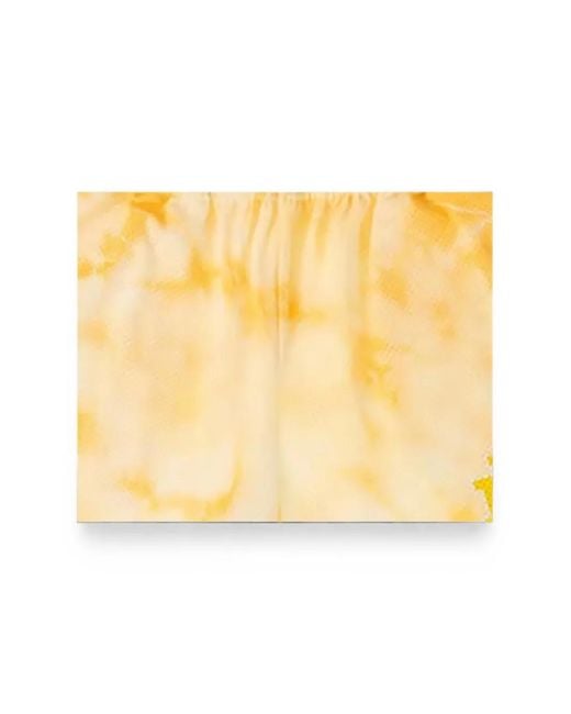 Eric Emanuel Yellow Tie Dye Basic Shorts for men