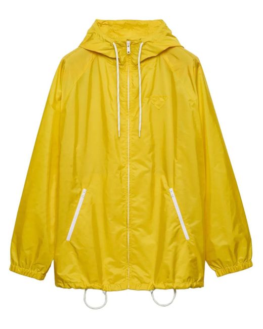 Prada Yellow Re-Nylon Windbreaker