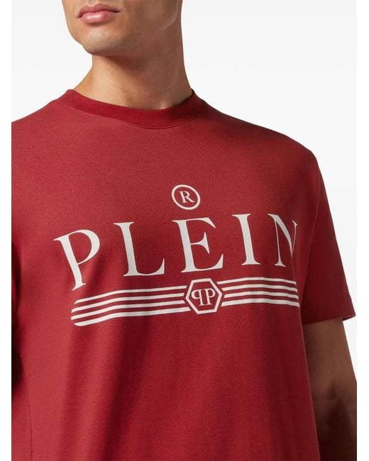 Philipp Plein Red 1Dr Twin Denim Clutch for men