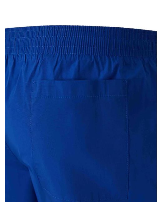 DSquared² Blue Striped Sunset Chaser Swim Short for men