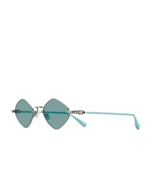 Chrome Hearts Blue Diamond Dog Sunglasses