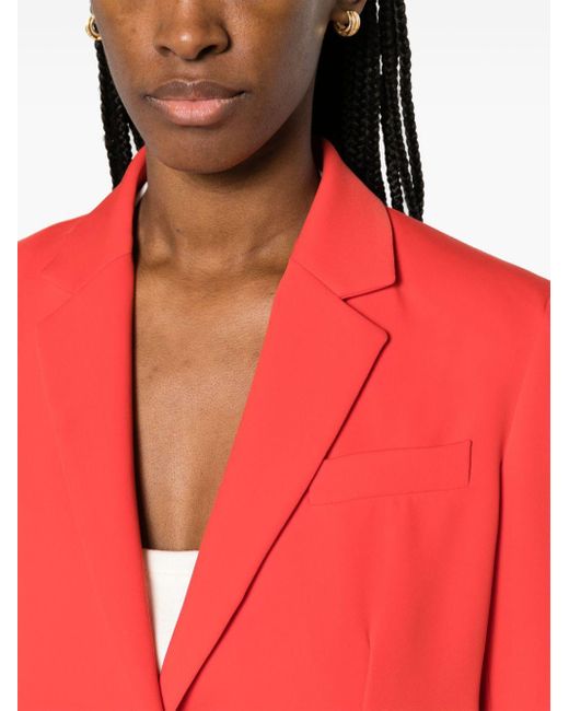 P.A.R.O.S.H. Red Panty Single-breasted Blazer