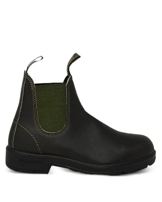 Blundstone Black Stiefel Mit Lasche