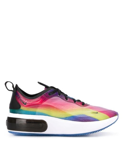 Nike Rainbow Platform Sole Sneakers | Lyst UK