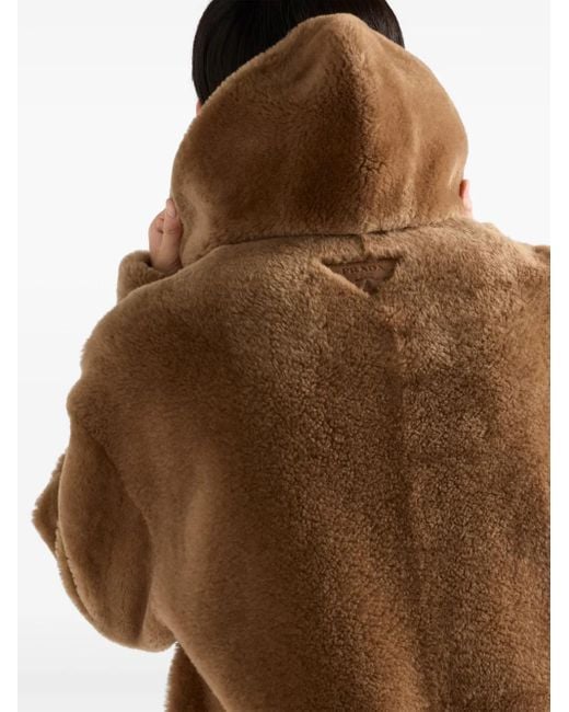 Prada Brown Shearling Jacket for men