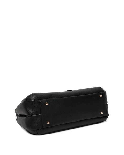 Guess Black Evie Charm Tote Bag