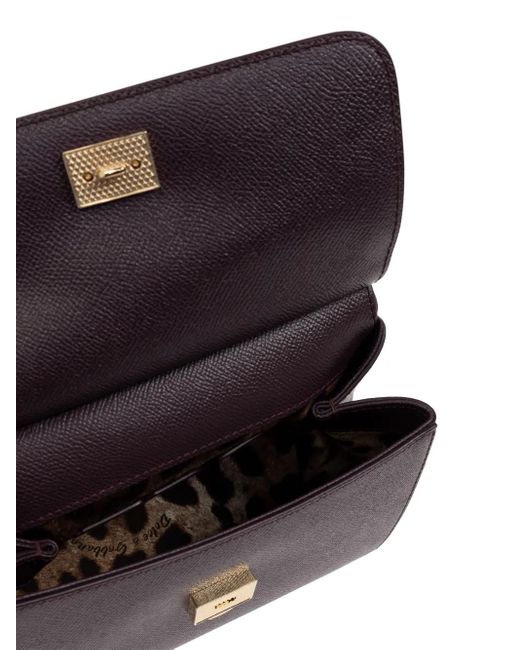 Dolce & Gabbana Purple Sicily Medium Tote Bag